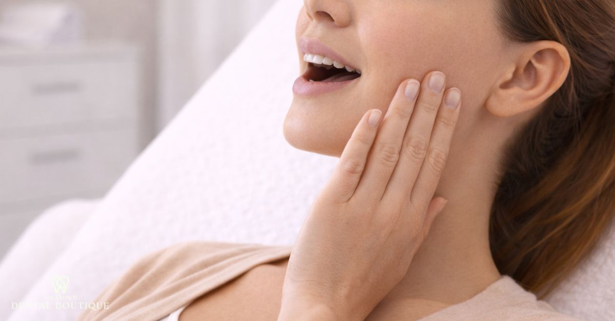 Relaxed jaw muscles after TMJ Botox treatment, showing relief from jaw pain and tension.