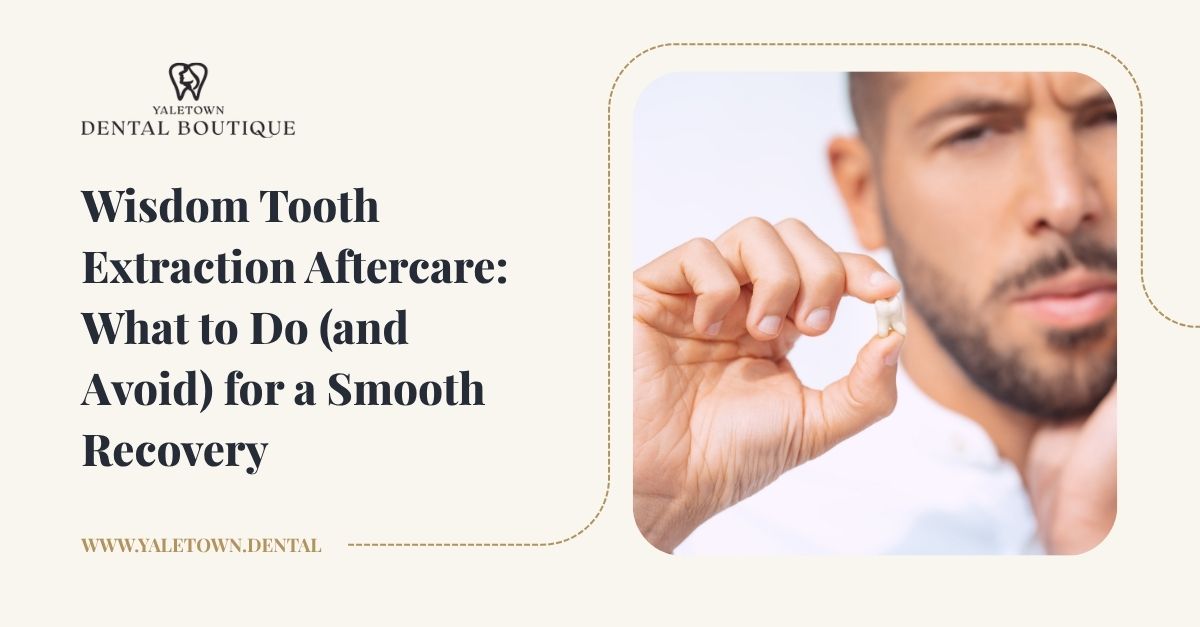 Wisdom Tooth Removal Aftercare: What to Do and Avoid