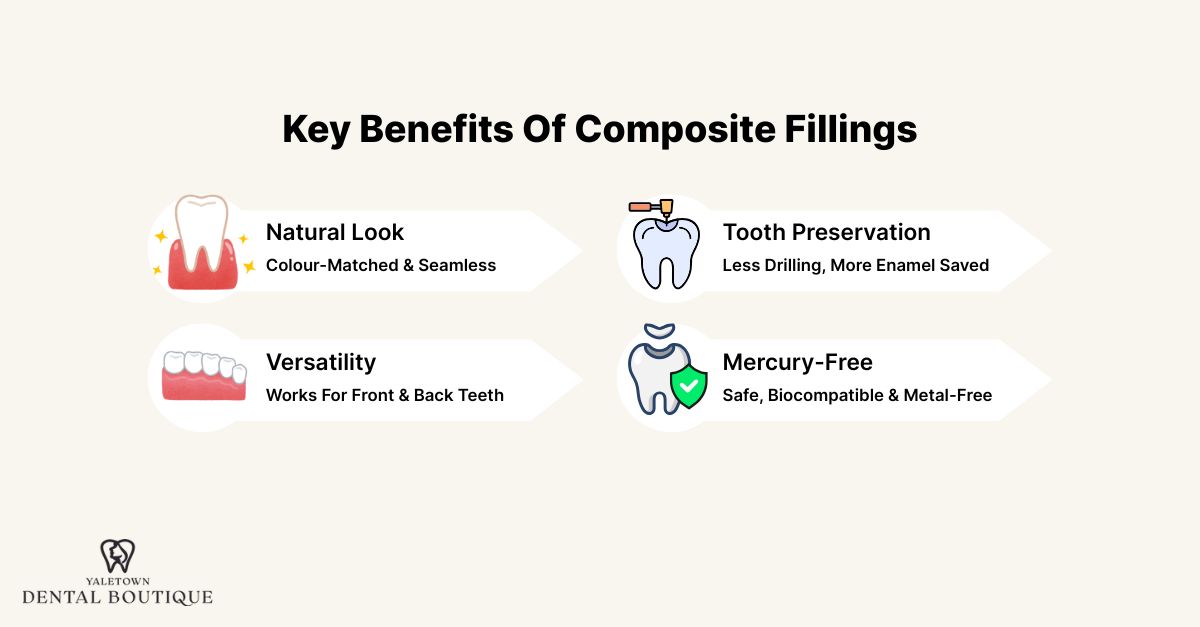 Key Benefits Of Composite Fillings