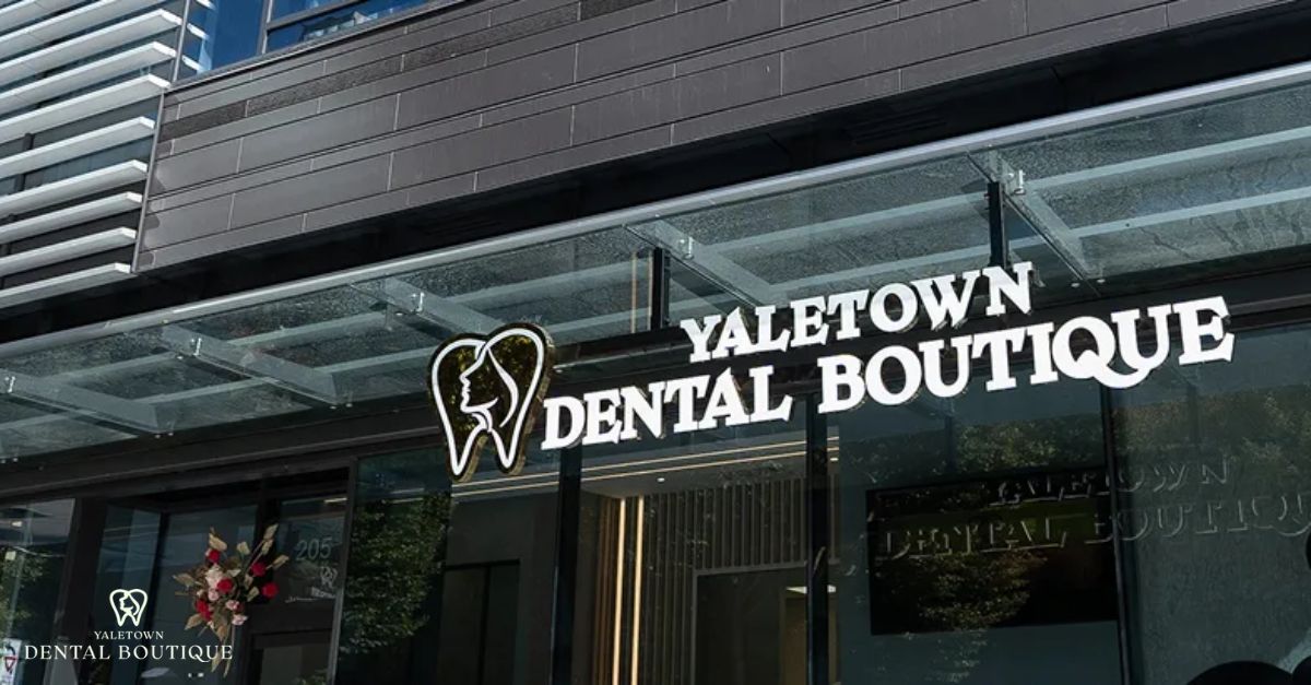Yaletown Dental Boutique clinic where jaw clicking treatment is provided in a modern dental setting