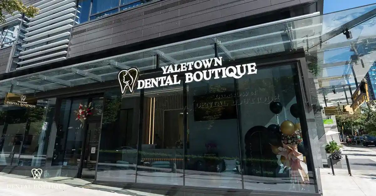 Yaletown Dental Boutique clinic exterior for tooth replacement services